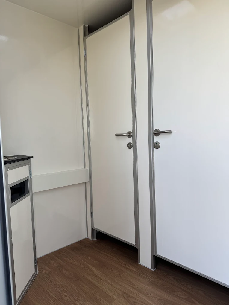 Detailansicht Toilettenwagen